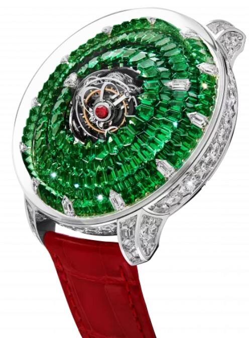 Jacob & Co THE MYSTERY TOURBILLON DIAMONDS AND TSAVORITES SN800.30.BD.UF.ABALA Replica watch